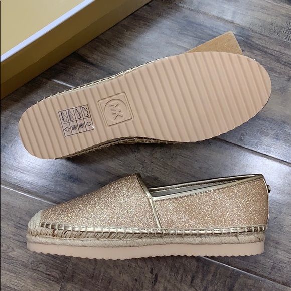 MICHAEL KORS MATHILDE ESPADRILLE PIXIE FINE GLITTE - Picture 13 of 16